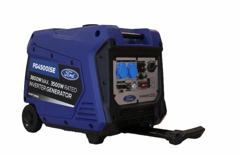 FORD FG4500iSR Inverter-Generator, kompakt und leistungsstark, ausgestattet mit E-Start und Funkfernbedienung. Ideal für Notstromversorgung und Freizeitnutzung.